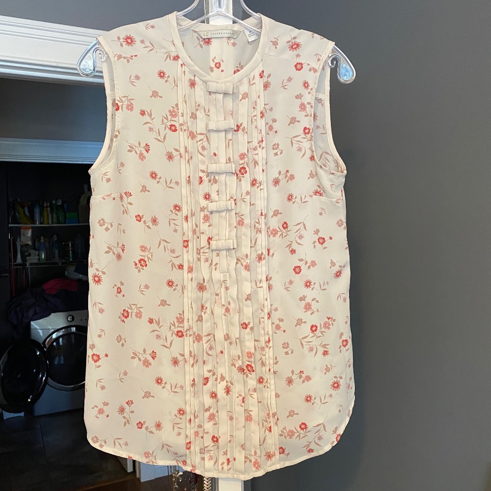 Lauren Conrad Floral Blouse